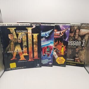 Brady Games Lot of 4 Guides XIII Front Mission 3 Spectrobes Beyond the Portal